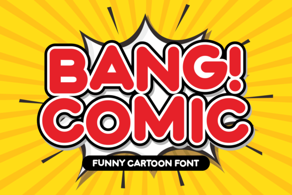 Bang Comic: The Playful Font for Bold Designs