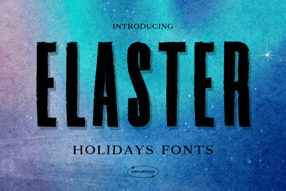Elaster: The Ultimate Holiday Typography