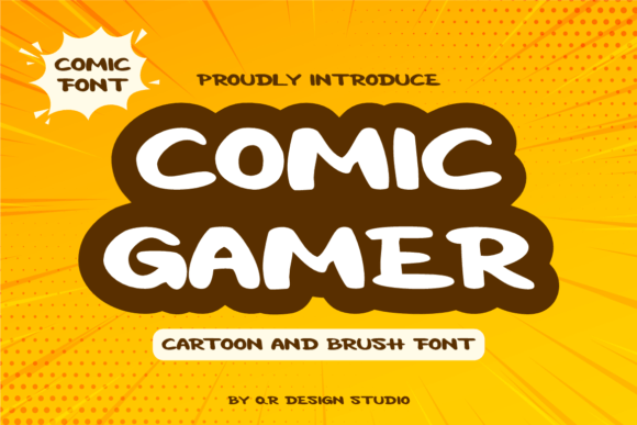 Unlock Playful Design Potential with Comic Gamer Font